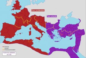 East West Roman Empire