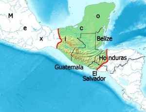 Ancient Maya Civilization map