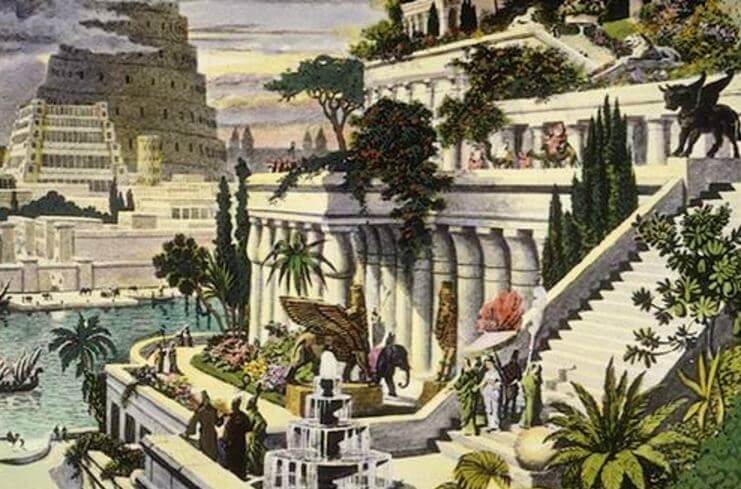 Seven wonders of the world - Hanging Gardens of Babylon