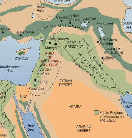 maps of mesopotamian civilization
