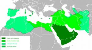 Arabic Empire map