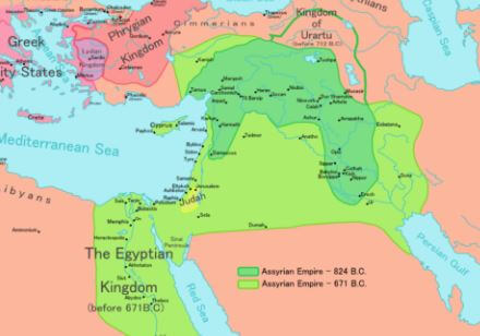Assyrian Empire map